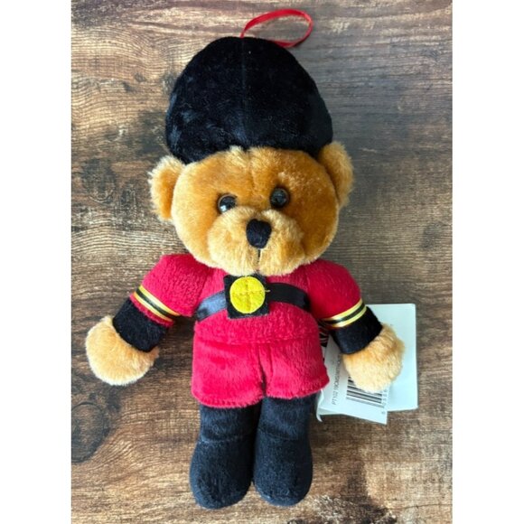 Memento Souvenirs Other - NWT Memento Souvenirs Great Britain British Royal Guard Teddy Bear Brown Plush S
